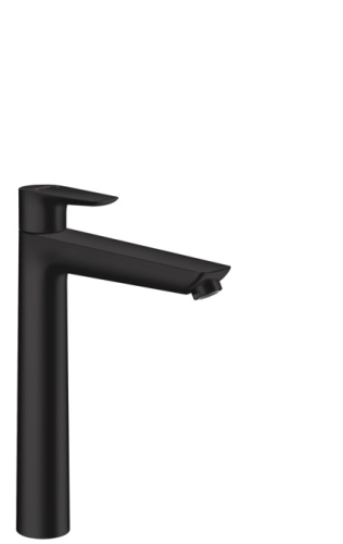 Hansgrohe Talis E egykaros mosdócsaptelep 240 automata lefolyó-garnitúrával, matt fekete 71716670