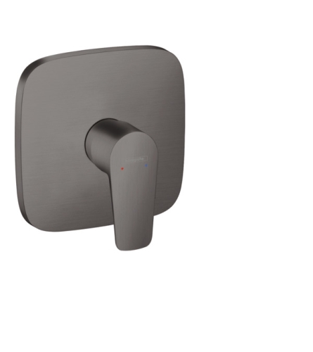 Hansgrohe Talis E egykaros zuhanycsaptelep falsík alatti szereléshez, szálcsiszolt fekete króm 71765340