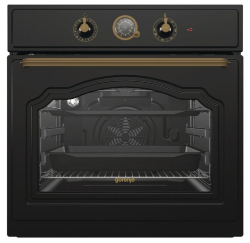 Gorenje Classico beépíthető elektromos sütő matt fekete BO7732CLB (732965)