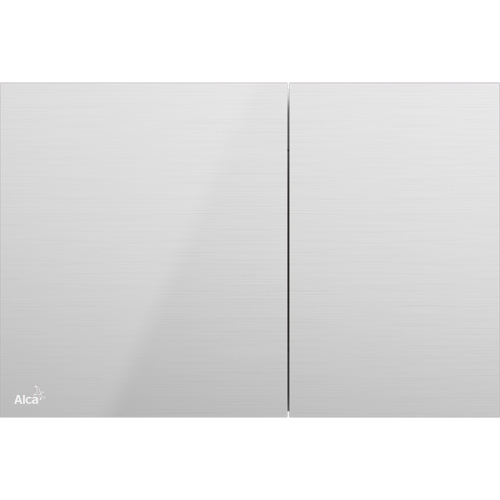 Alcaplast AIR INOX Nyomólap a falsík alatti szerelési rendszerekhez, rozsdamentes-félmatt/fényes