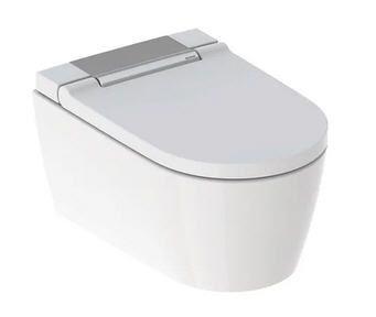 Geberit AquaClean Sela komplett higiéniai berendezés, fehér/fényes króm betéttel 146.223.21.1