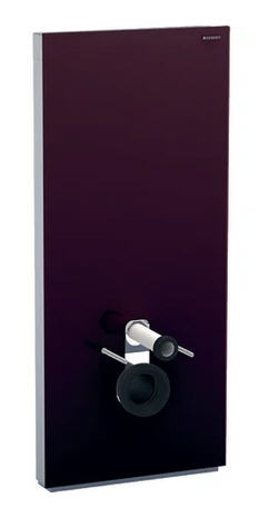 Geberit Monolith Plus szanitermodul fali WC-hez, 114 cm Umbra barna üveg 131.231.SQ.5
