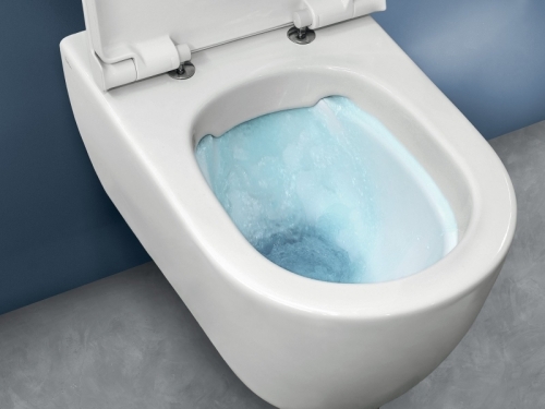 Hatria Fusion öblítőperem nélküli fali wc Y1CC01
