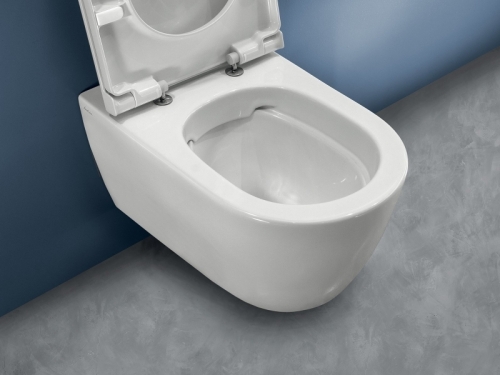 Hatria Fusion öblítőperem nélküli fali wc Y1CC01