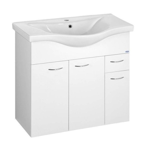 Aqualine KERAMIA FRESH fürdőszoba szekrény, mosdó nélkül 50082A
