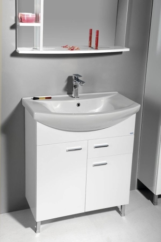 Aqualine ZOJA fürdőszoba szekrény 71,5x74x34 cm, mosdó nélkül (51075A)