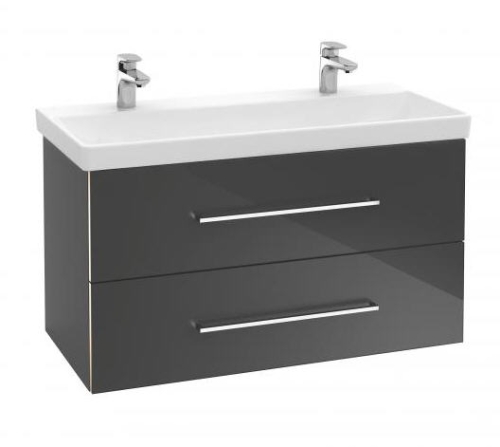 Villeroy & Boch Avento 100x47 cm mosdó 2 csaplyukkal túlfolyó nélkül 4156 A1 01 (4156A101)