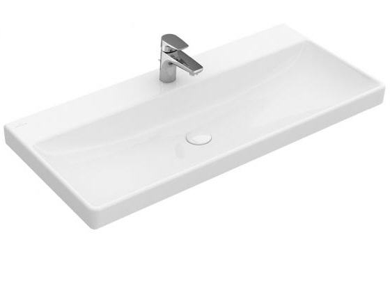 Villeroy & Boch Avento 80x47 cm mosdó túlfolyó nélkül CeramicPlus felülettel 4156 81 R1 (415681R1)
