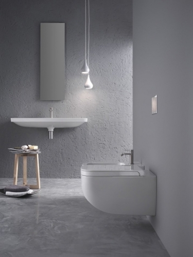 Hatria Next öblítőperem nélküli fali wc Y1F101