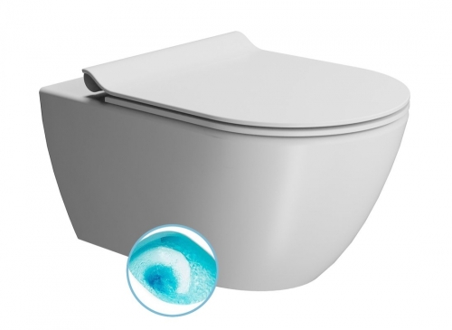 Sapho GSI PURA fali WC, SWIRLFLUSH, fehér dual-matt 881510