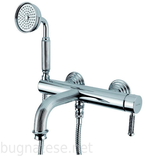 Bugnatese Athena fali kádcsaptelep zuhanyszettel, bronz, 8502BR