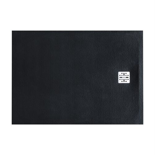 Marmy Dolomite öntött márvány zuhanytálca 100x140 cm, CAVALLI BLACK 80 7911 10 14 54