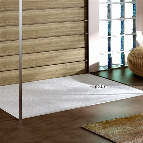 Marmy Dolomite öntött márvány zuhanytálca 100x160 cm, PRADA WHITE 80 7912 10 16 50