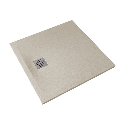 Marmy Dolomite öntött márvány zuhanytálca 80x80 cm, ARMANI BEIGE 80 7638 80 80 55