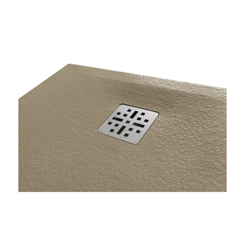 Marmy Dolomite öntött márvány zuhanytálca 80x80 cm, GUCCI LATTE 80 7638 80 80 56