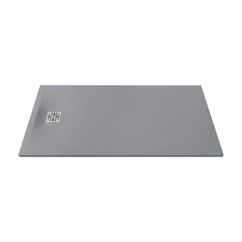 Marmy Dolomite öntött márvány zuhanytálca 80x160 cm, VALENTINO GREY 80 7854 80 16 53
