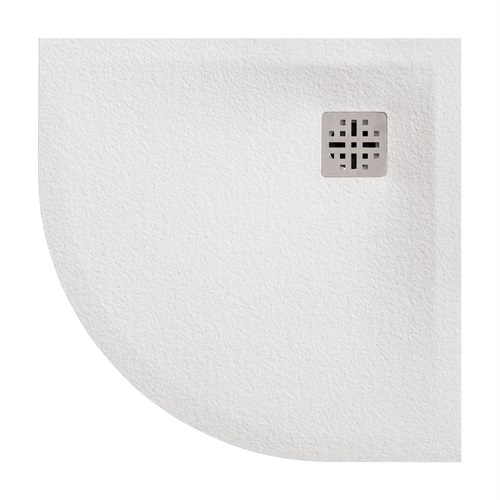 Marmy Pietra öntött márvány zuhanytálca 80x80 cm, PRADA WHITE 80 7908 80 80 50