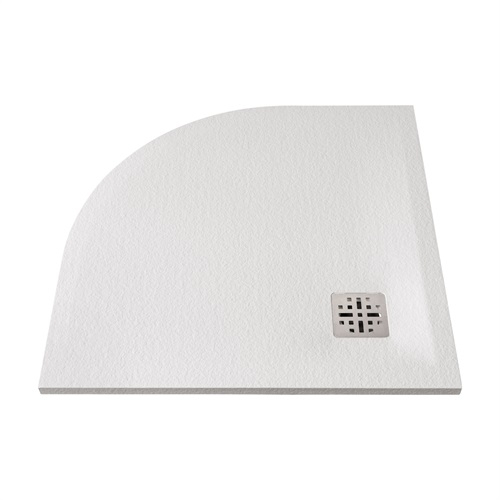 Marmy Pietra öntött márvány zuhanytálca 90x90 cm, PRADA WHITE 80 7909 90 90 50