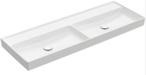 Villeroy & Boch Collaro 130x47 cm mosdó, csaplyuk nélkül 4A34D201 (4A34 D2 01)