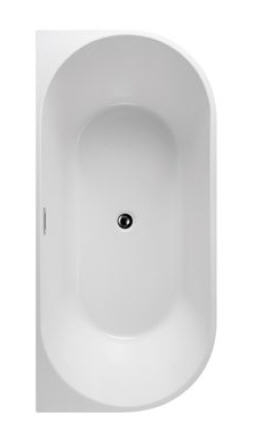 AREZZO design MANHATTAN falhoz tehető térkád, fehér AR-Manhattan170