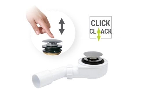 M-Acryl Click-Clack automata lefolyó, túlfolyó nélkül 15214