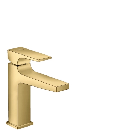 Hansgrohe Metropol egykaros mosdócsaptelep 110 push-open lefolyóval, polírozott arany hatású 32507990