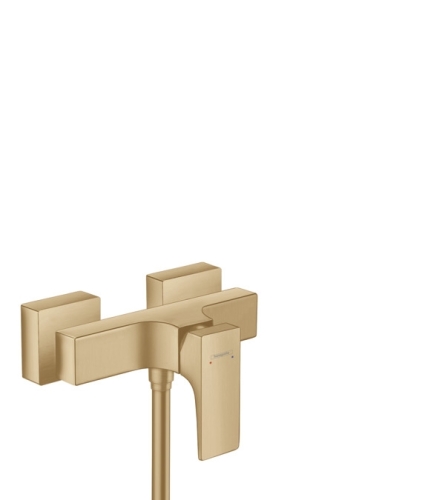 Hansgrohe Metropol egykaros zuhanycsaptelep, szálcsiszolt bronz 32560140