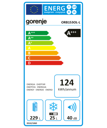 Gorenje ORB153OL szabadonálló hűtőszekrény