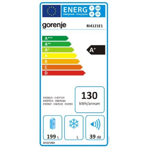 Gorenje RI4121E1 beépíthető hűtőszekrény