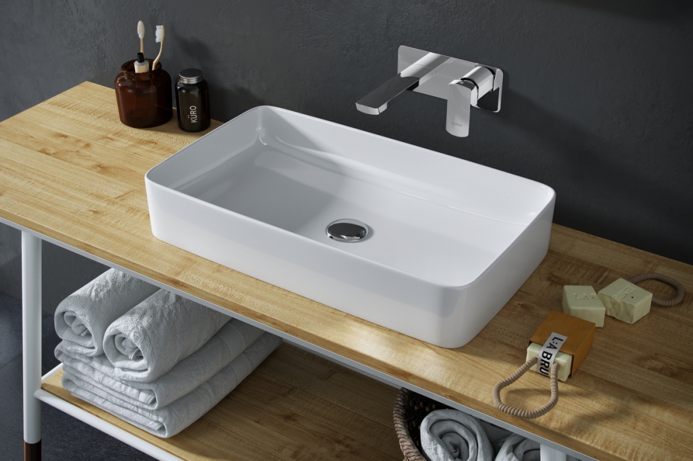 Actima Cori 61 pultra ültethető mosdó 61x34,5 cm CEAC.3301.610.WH