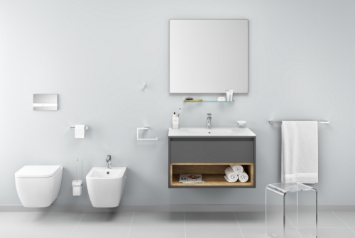Excellent Ness perem nélküli fali wc ülőkével CENL.3504.500.WH, CENL.3515.500.WH