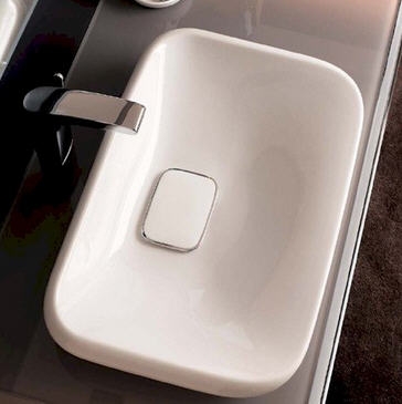 Geberit myDay 60x40 cm beépíthető mosdó Keratect felülettel 245460600
