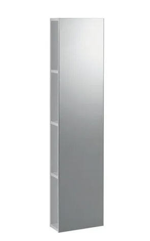 Geberit iCon polc tükörrel, 28x120x14cm, magasfényű lakkozott fehér 840028000