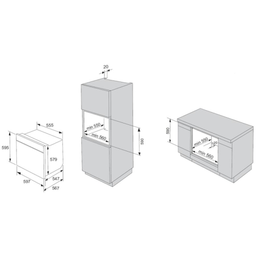 Gorenje BO76SYW beépíthető sütő (733220)