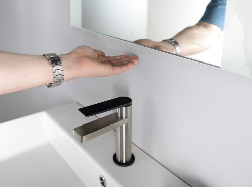 Sapho DURANGO tükör, LED világítással közelségérzékelővel 600x800mm DG060