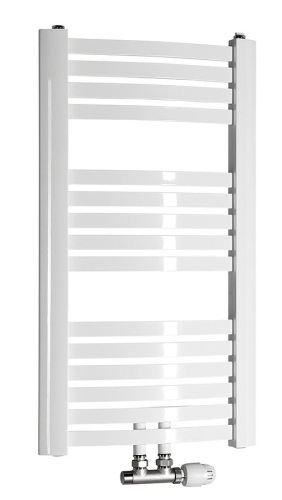 AQUALINE STING fürdőszobai radiátor, 550x817 mm, 387 W, fehér (NG508