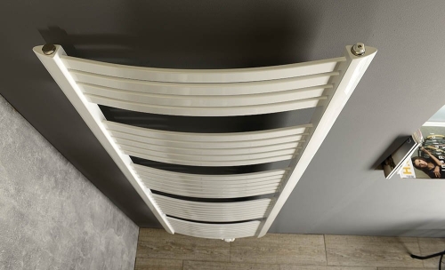 AQUALINE STING fürdőszobai radiátor, 550x1741 mm, 839W, fehér NG517