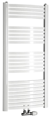 AQUALINE STING fürdőszobai radiátor, 650x1237mm, 679W, fehér NG612