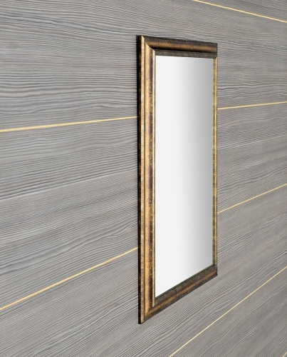Sapho ROMINA tükör fa kerettel, antik bronz 580x780mm NL392
