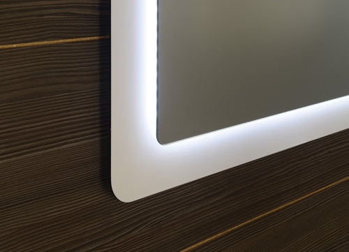 Sapho LORDE tükör LED világítással, 1100x600mm, fehér NL603
