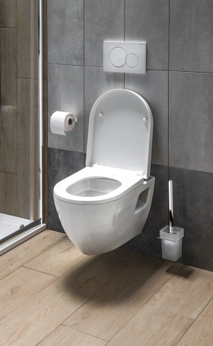 AQUALINE NERA Fali WC, 35,5x50cm NS952