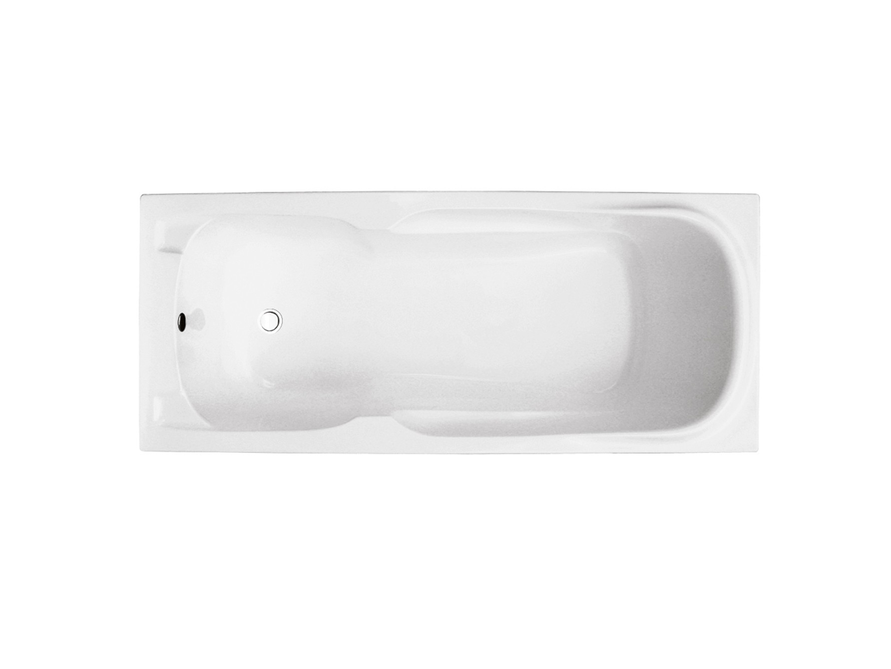 Besco MAJKA NOVA 140x70 cm egyenes kád, fehér WAM-140-PK