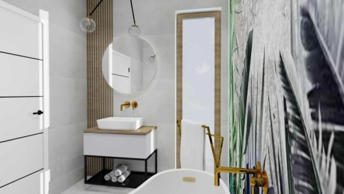 AREZZO design 60x46 cm mosdópult, rermészetes tölgy AR-166897