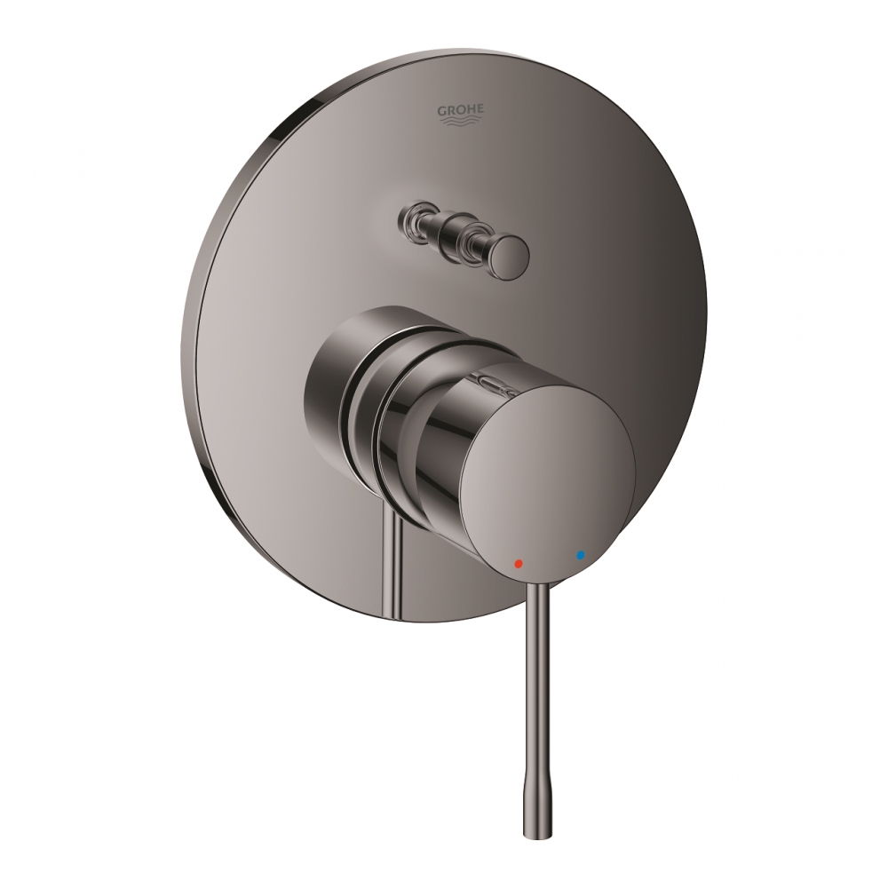 Grohe Essence falsík alatti zuhanycsaptelep, 2 funkciós, hard graphite 24058A01