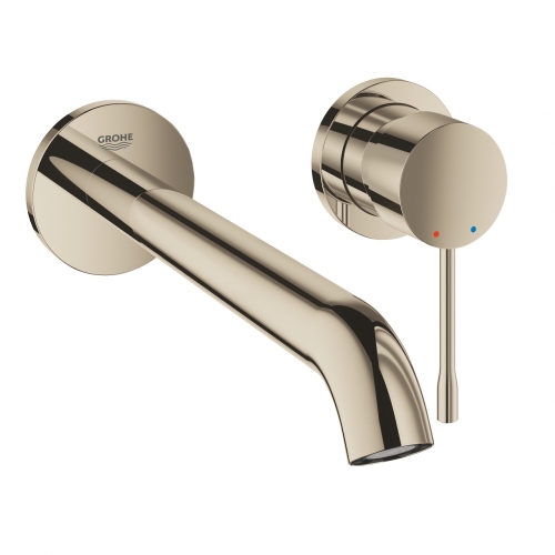 Grohe Essence New 2-lyukú fali mosdócsaptelep, polished nickel 19967BE1