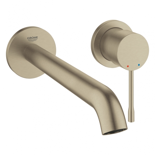 Grohe Essence New 2-lyukú fali mosdócsaptelep, brushed nickel 19967EN1