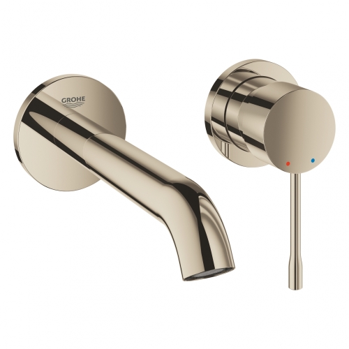 Grohe Essence New 2-lyukú fali mosdócsaptelep, polished nickel 19408BE1