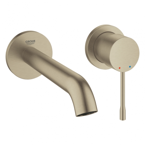 Grohe Essence New 2-lyukú fali mosdócsaptelep, brushed nickel 19408EN1