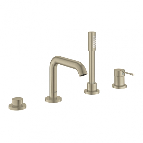 Grohe Essence New 4-lyukas, egykaros kádkombináció, brushed nickel 19578EN1