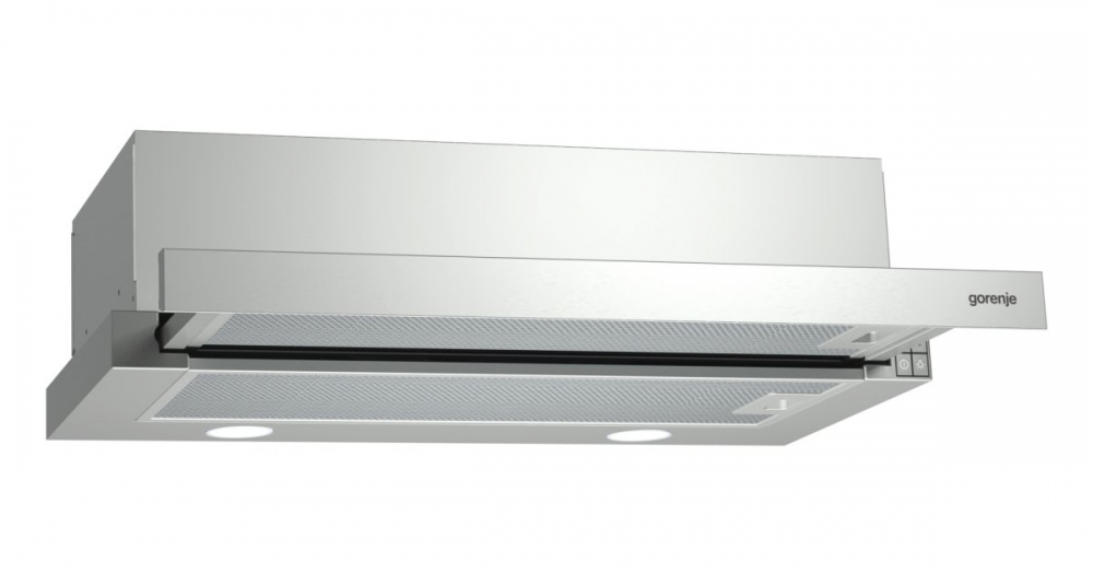 Gorenje BHP623E12X beépíthető teleszkópos páraelszívó